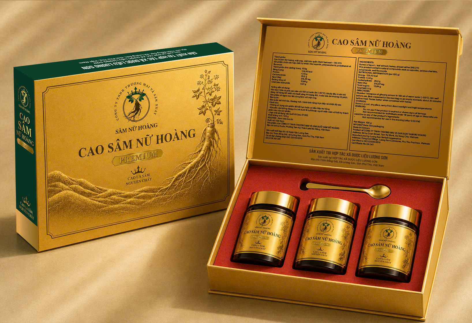 Cao sâm Nữ Hoàng Premium 
